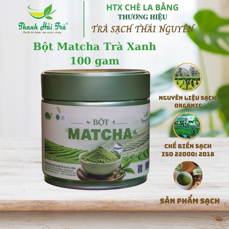 Matcha Trà Xanh Thanh Hải Trà Hũ 100g