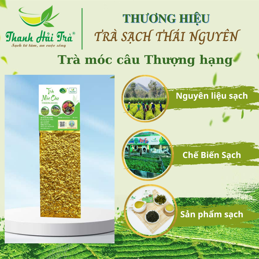 Trà móc câu thượng hạng - Trà Thái Nguyên - Thanh Hải Trà